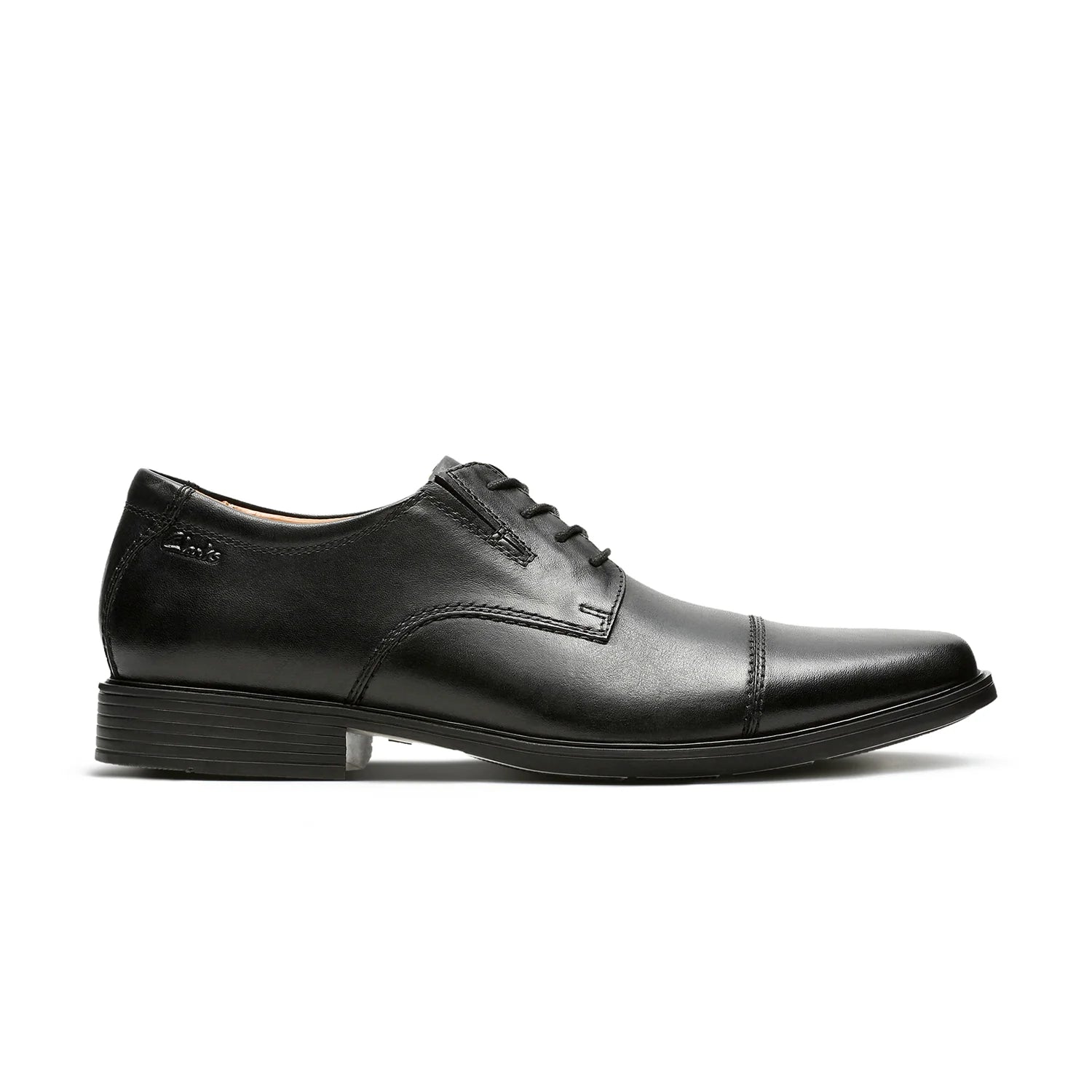 Clarks Men's - Tilden Cap 'Black Leather'