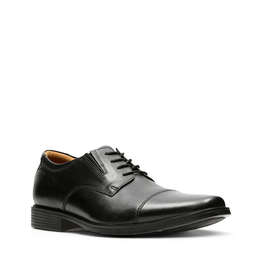 Clarks Men's - Tilden Cap 'Black Leather'