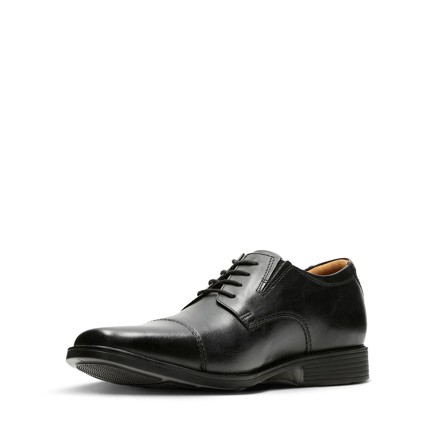 Clarks Men's - Tilden Cap 'Black Leather'