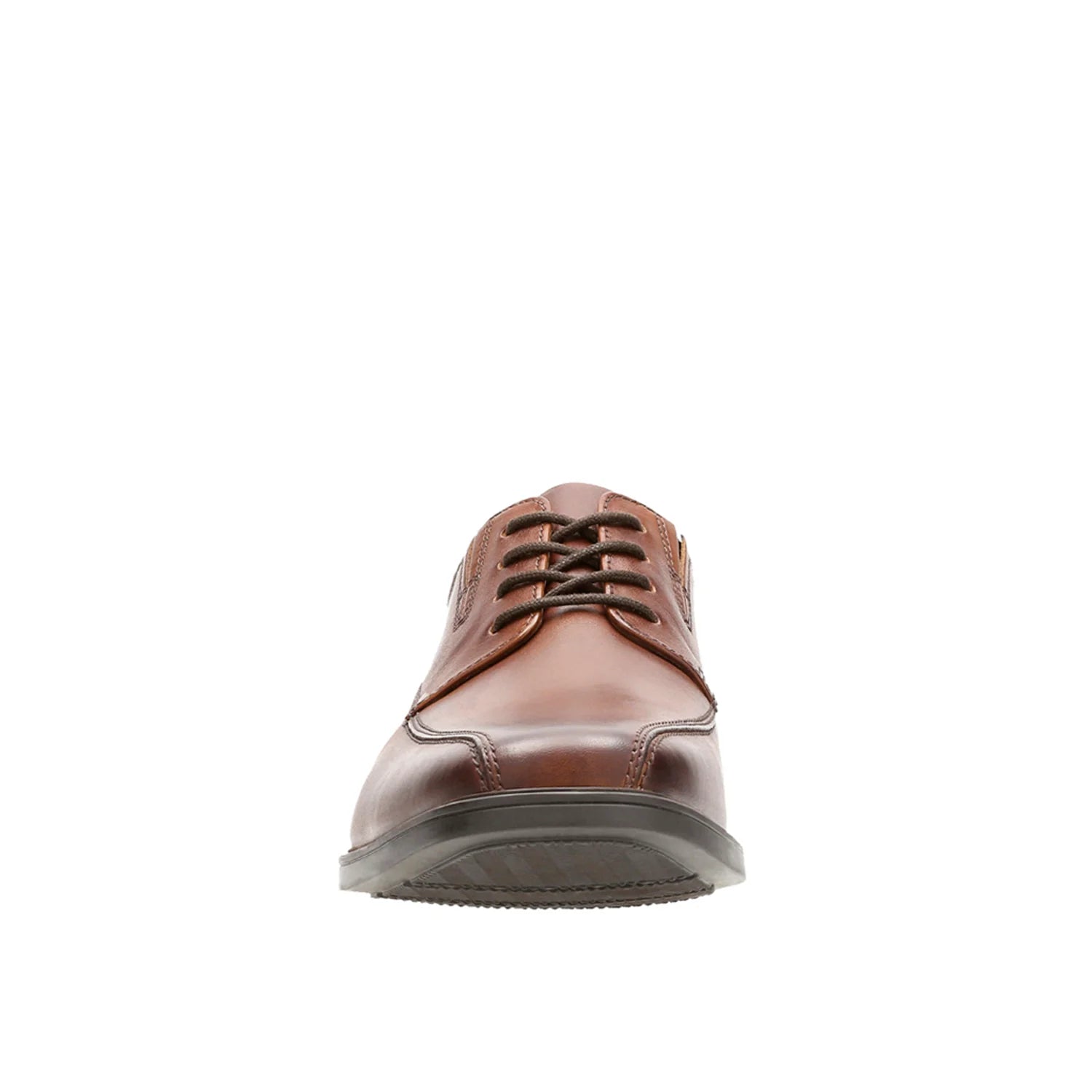 CLARKS Tilden Walk 'Dark Tan Leather' - Men's Shoes