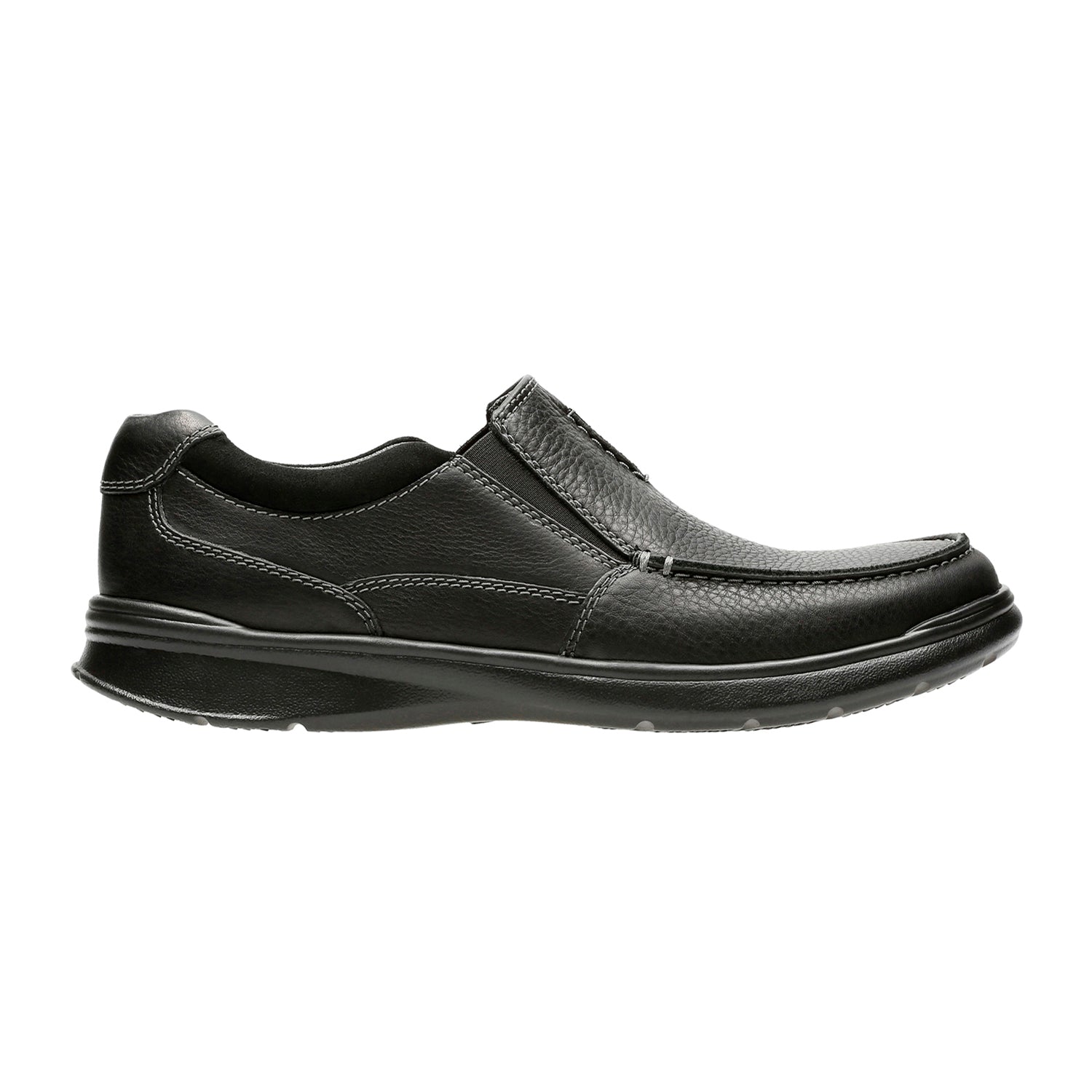 Black Clarks Mens - Cotrell Free