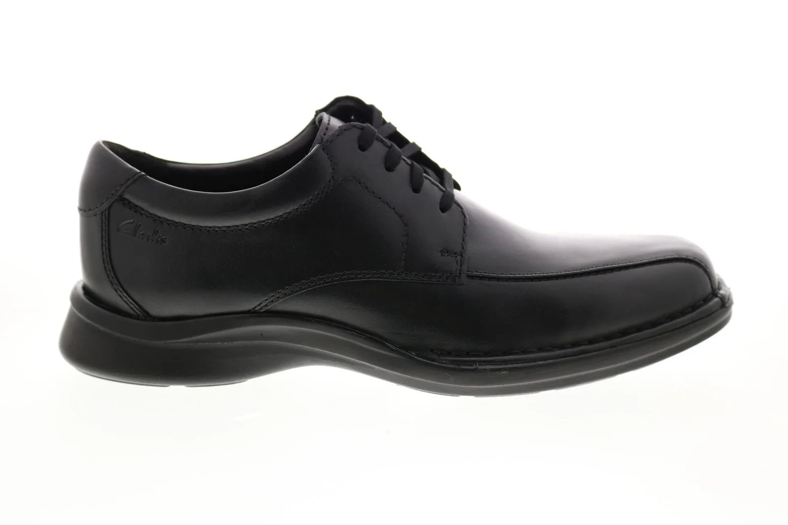 Clarks Kempton Run 26145477 Mens Black Oxfords & Lace Ups Plain Toe Sh
