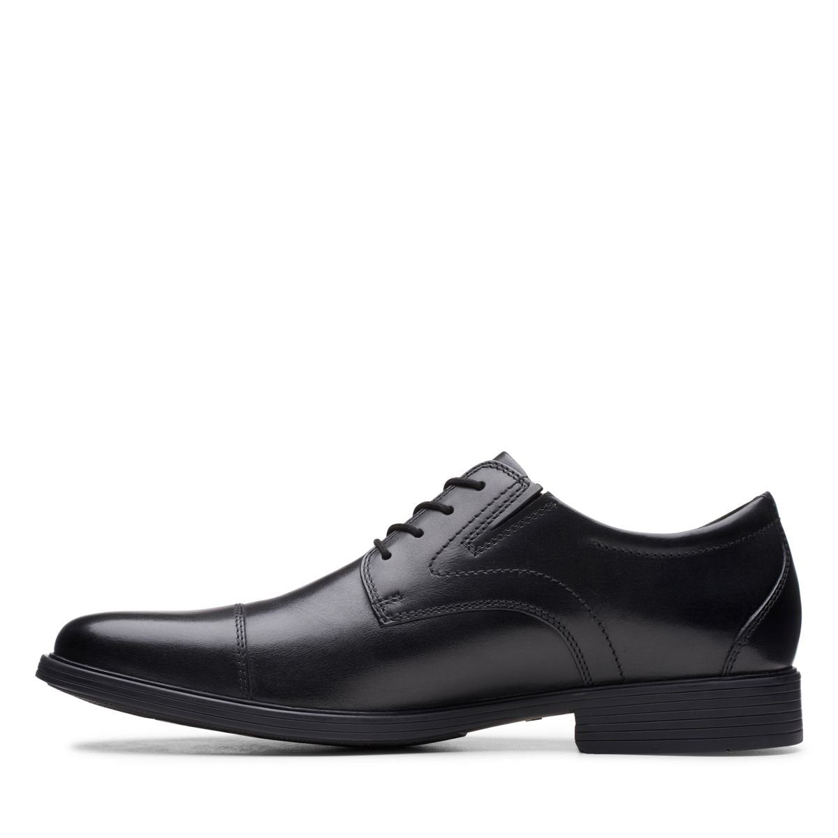 Clarks Men's Leather Work Boot - Black