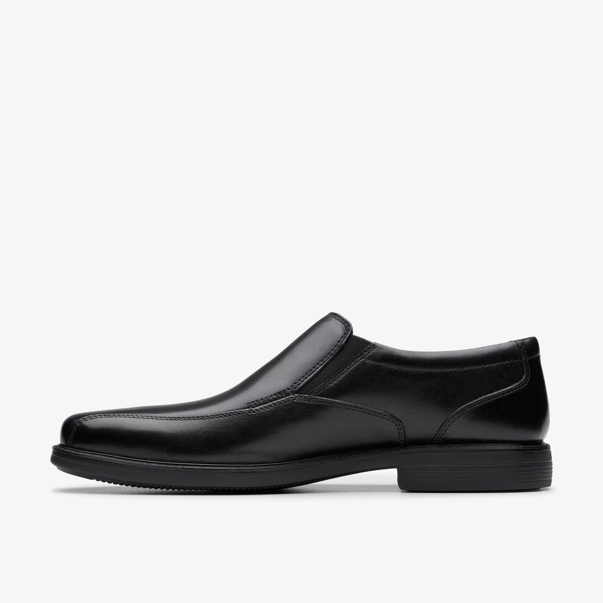 CLARKS Bolton Free II Black Slip On For Men