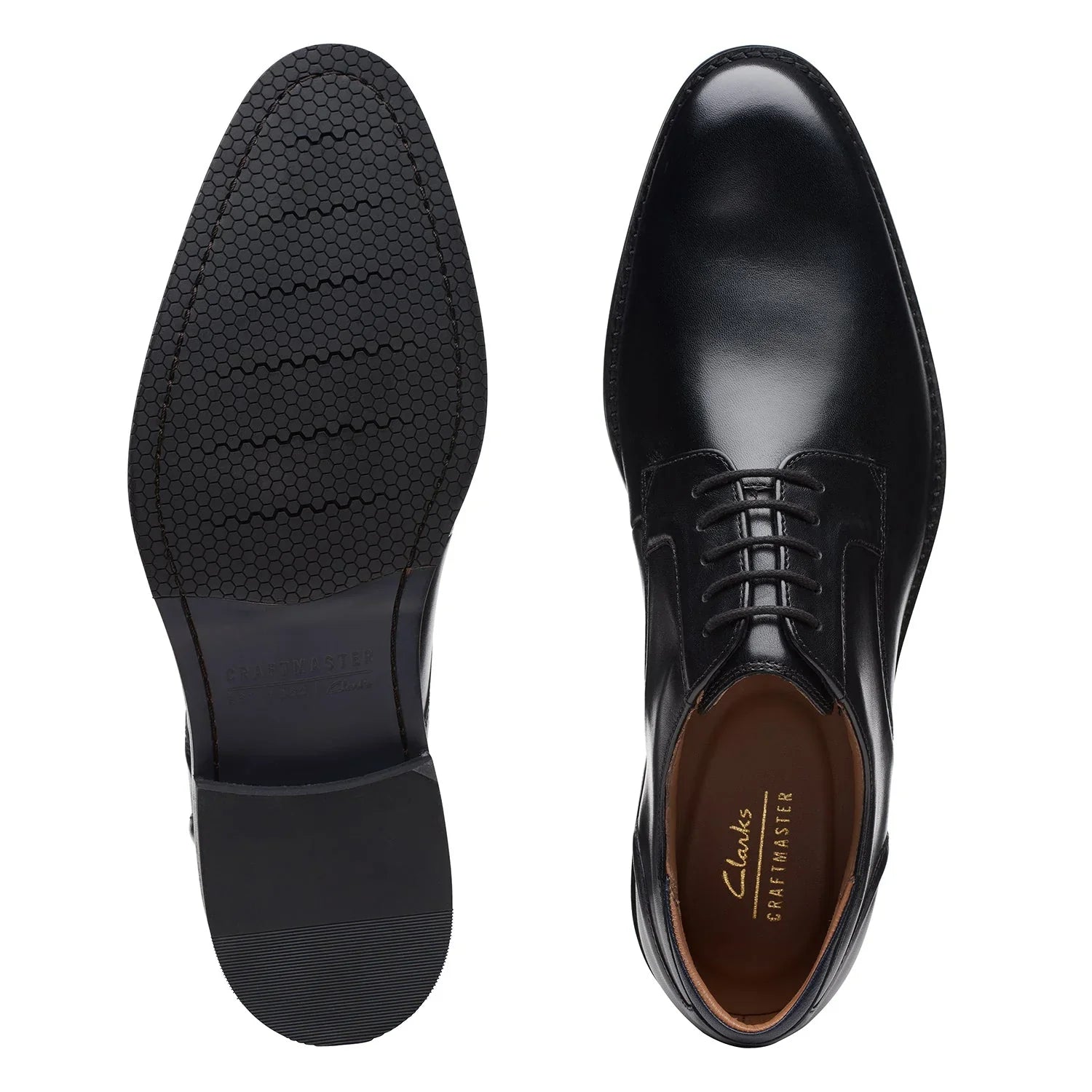 Mens - CraftArlo Lace Black Leather - 261714497095