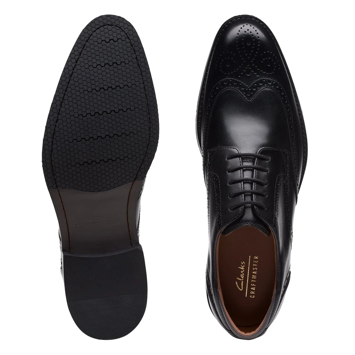 Clarks Craftarlolimit - Shoes - Black Leather - 261714527