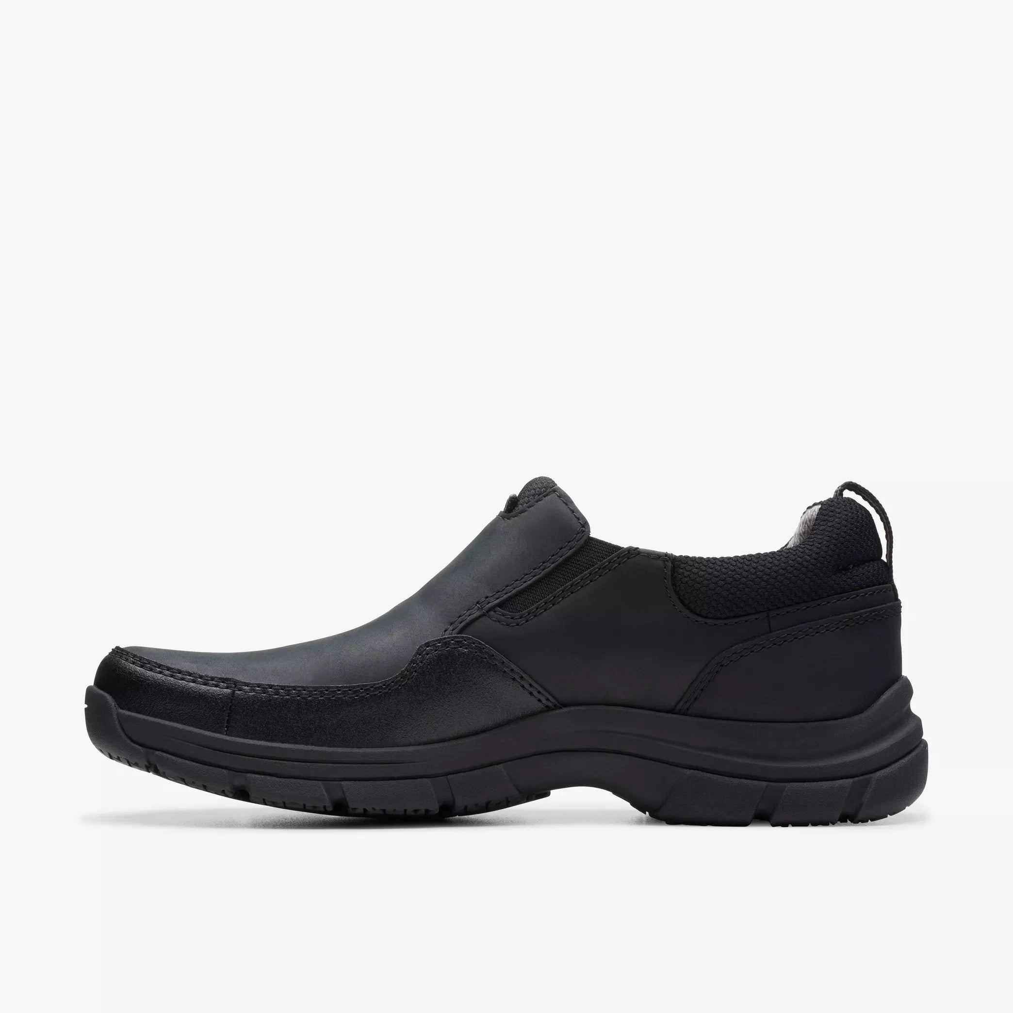Clarks Walpath Step mens Loafer - 261745637060 BLACK