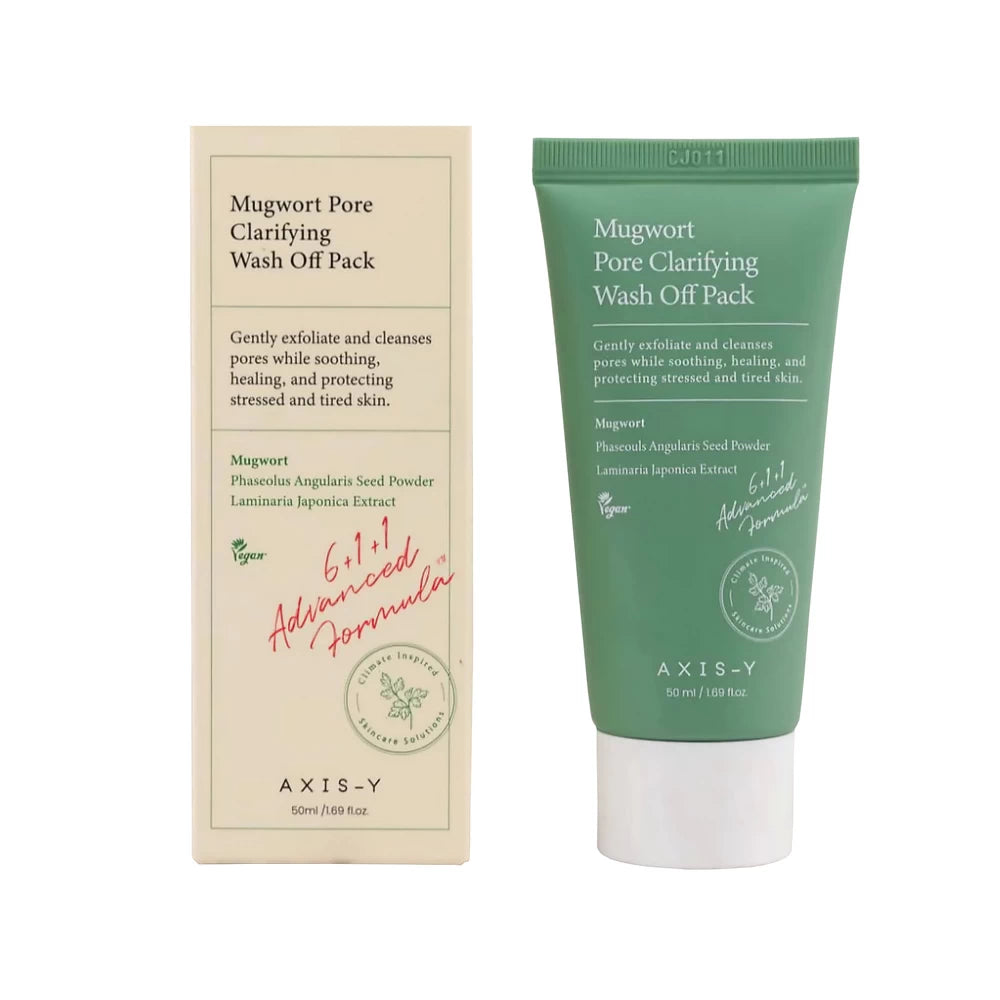 AXIS-Y Mugwort Pore Clarifying Wash Off Pack, 50ml