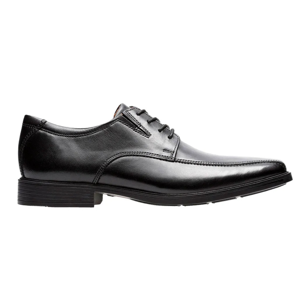 Clarks Tilden Walk 'Black' Leather - Men's Shoes