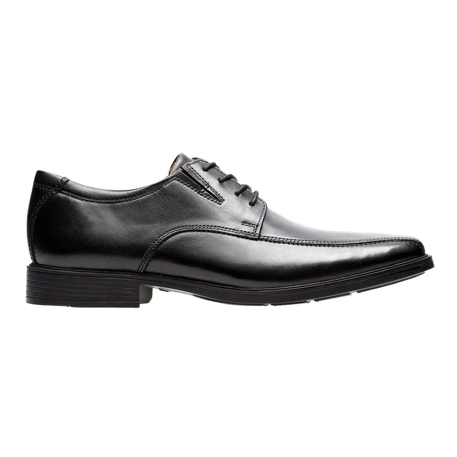 Clarks Tilden Walk 'Black' Leather - Men's Shoes