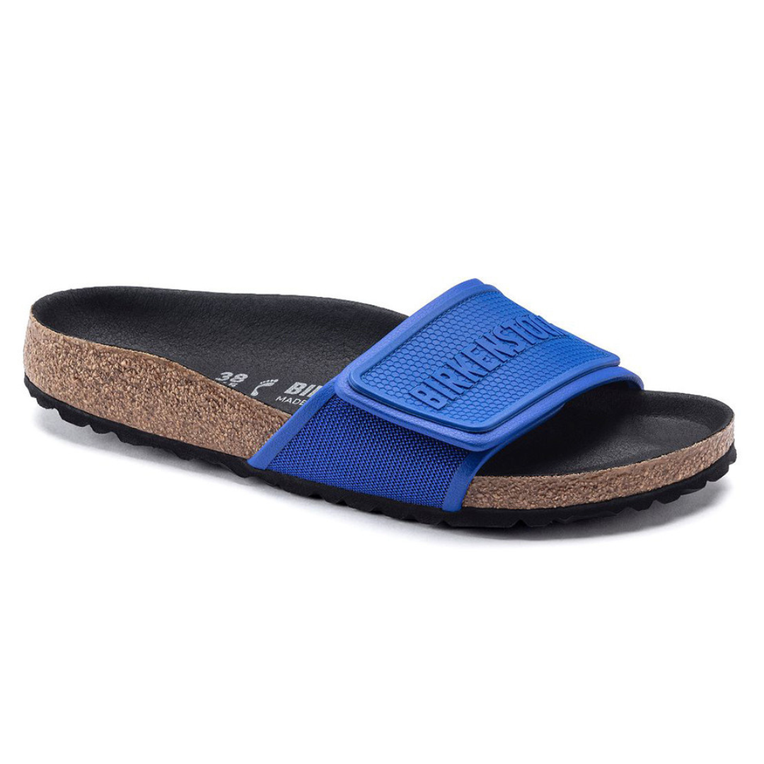 BIRKENSTOCK Tema Narrow Width Blue Flats - ( WITHOUT BOX )