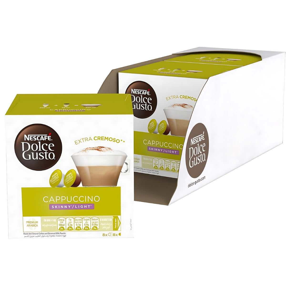 Nescafe Dolce Gusto Cappuccino Coffee Capsules