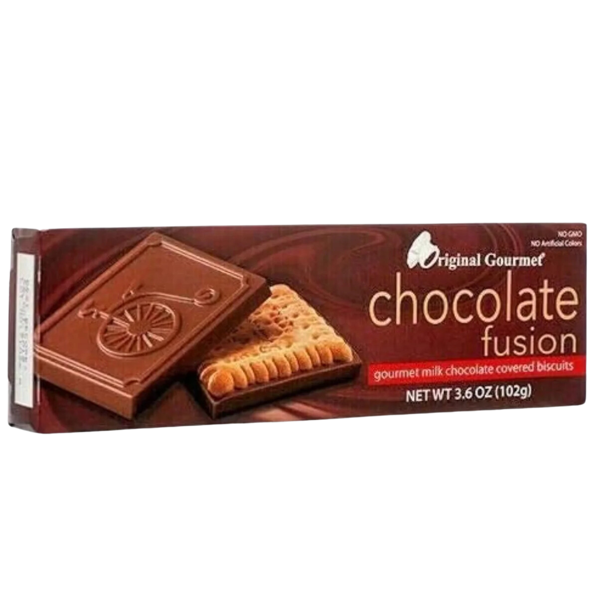 Original Gourmet Fusion Milk Chocolate Biscuit 102g