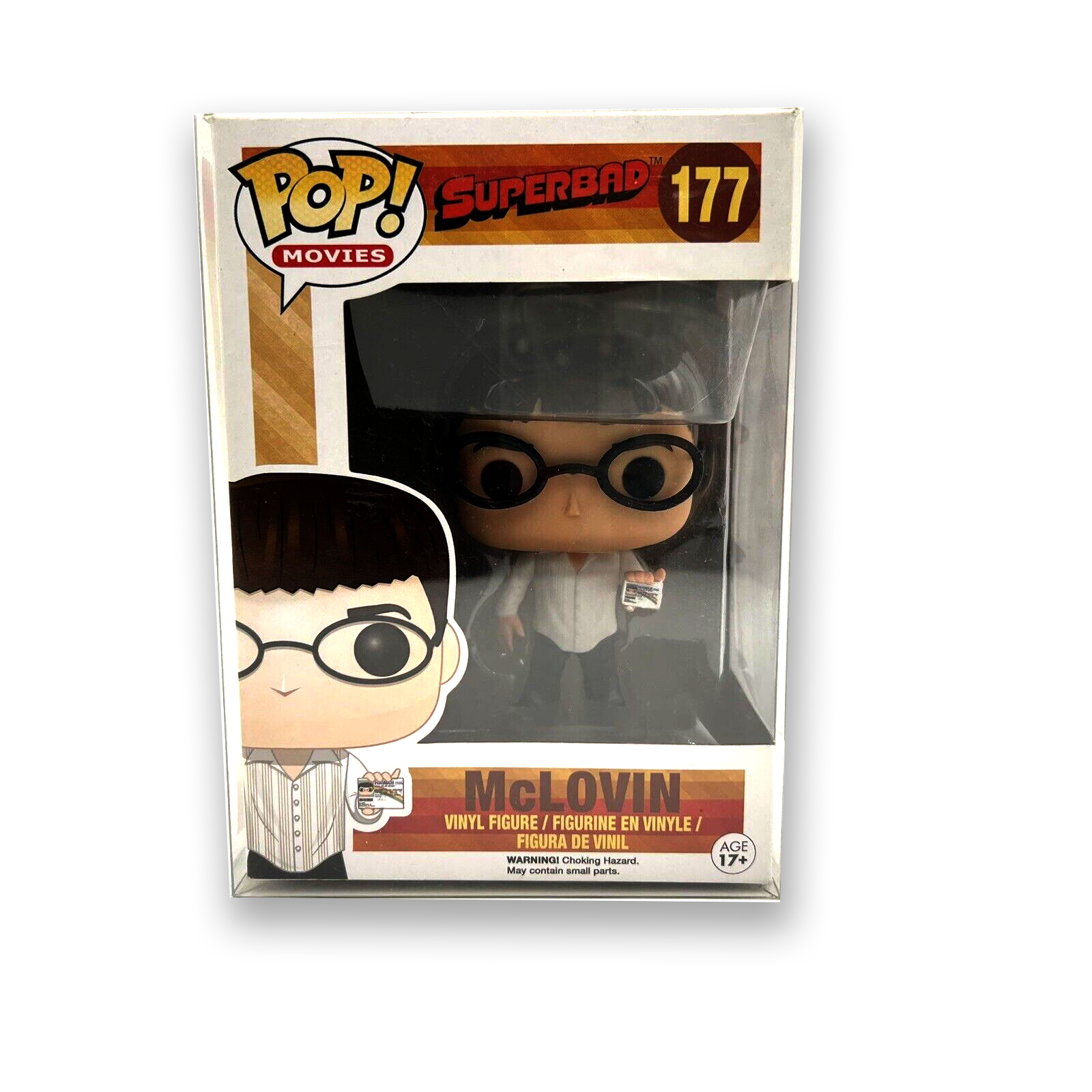 Funko Pop! Movies: Superbad - McLovin #177 Vinyl Figure (Rare, Retired, Vaulted)