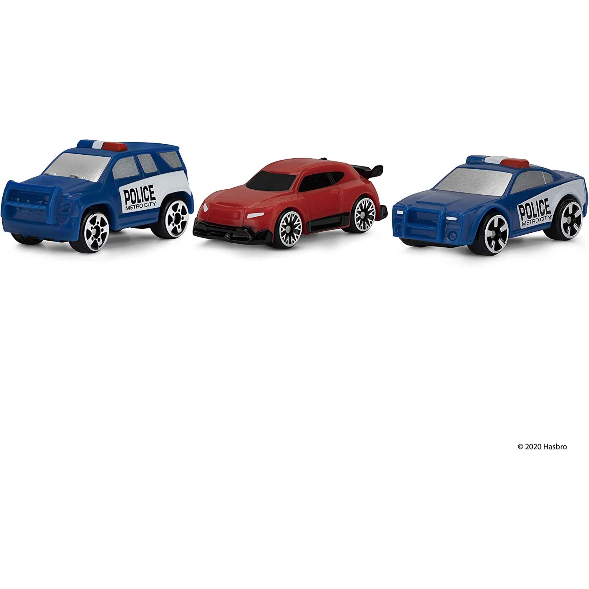 Micro Machines Series 2 Police SUV, Azumi & Police Cruiser Vehicle 3-Pack