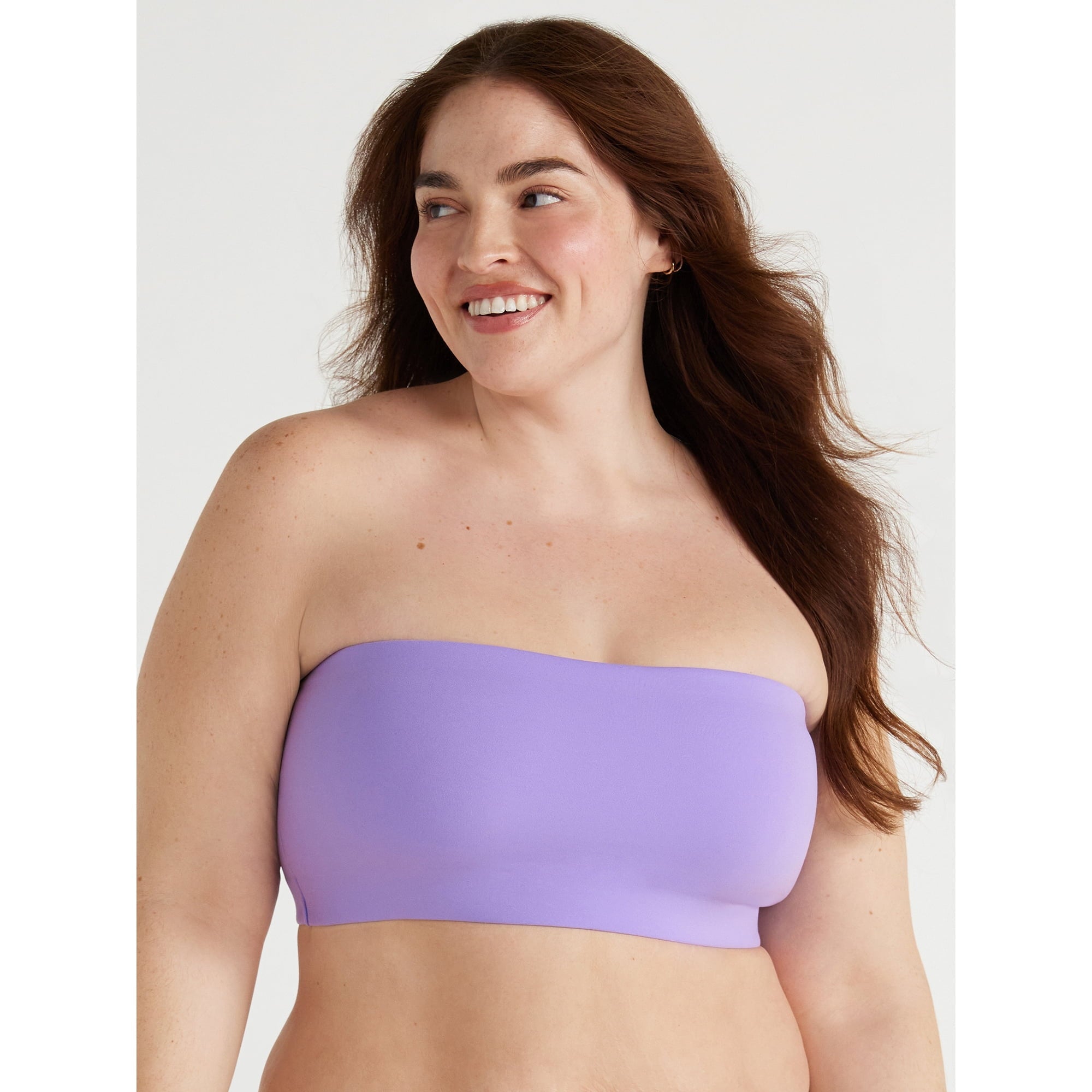 SIZE: 3XL - Joyspun Women's Fit Stretch Bandeau Bra
