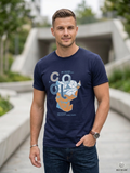 MAX MILAN NAVY "cool" T-SHIRT FOR MEN