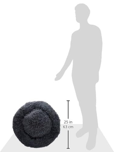 M-PETS Tahiti Soft Cushion in Dark Grey, Size S