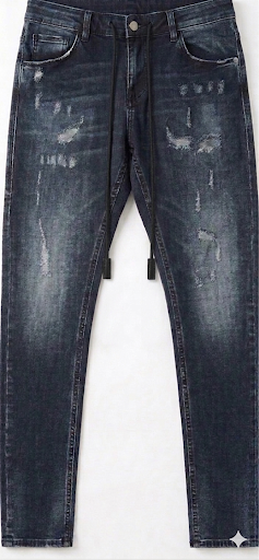 REPLAY RIPPED SKINNY JEANS FOR MEN
