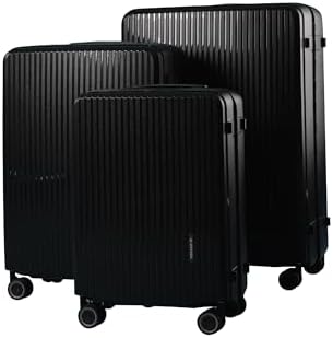 SONADA Zippless Advanced PP Material Luggage set Of 3 With Wide Trolley system Handle, TSA Approved Lock