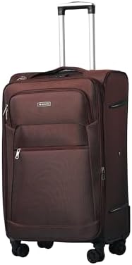 SONADA Lightweight Luggage Set of 3 ANTI Thef Lock 4 Double Wheels, Expandable Suitcase