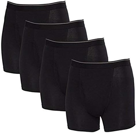 SIZE: L - Kirkland Signature Men's Boxer Brief Pima Cotton 4 Pack