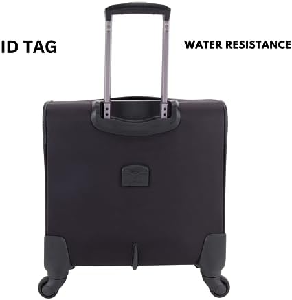 Pierre Cardin Sonada Rolling Laptop Bag Premium Wheeled Briefcase With ANTI THEFT TSA Lock Water-Resistant Pilot case, Roller Case Computer Bag UNISEX (CA95049)