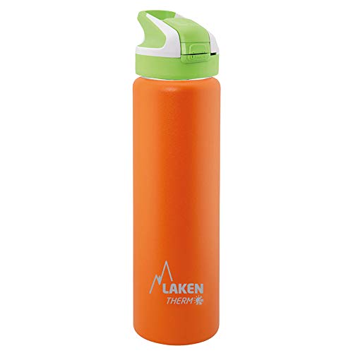 Laken Summit Steel Water Bottle Orange 0.75L