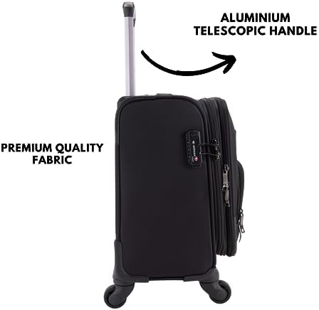 Pierre Cardin Sonada Rolling Laptop Bag Premium Wheeled Briefcase With ANTI THEFT TSA Lock Water-Resistant Pilot case, Roller Case Computer Bag UNISEX (CA95049)