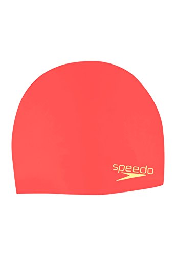 Speedo Unisex-Adult Swim Cap Silicone Elastomeric