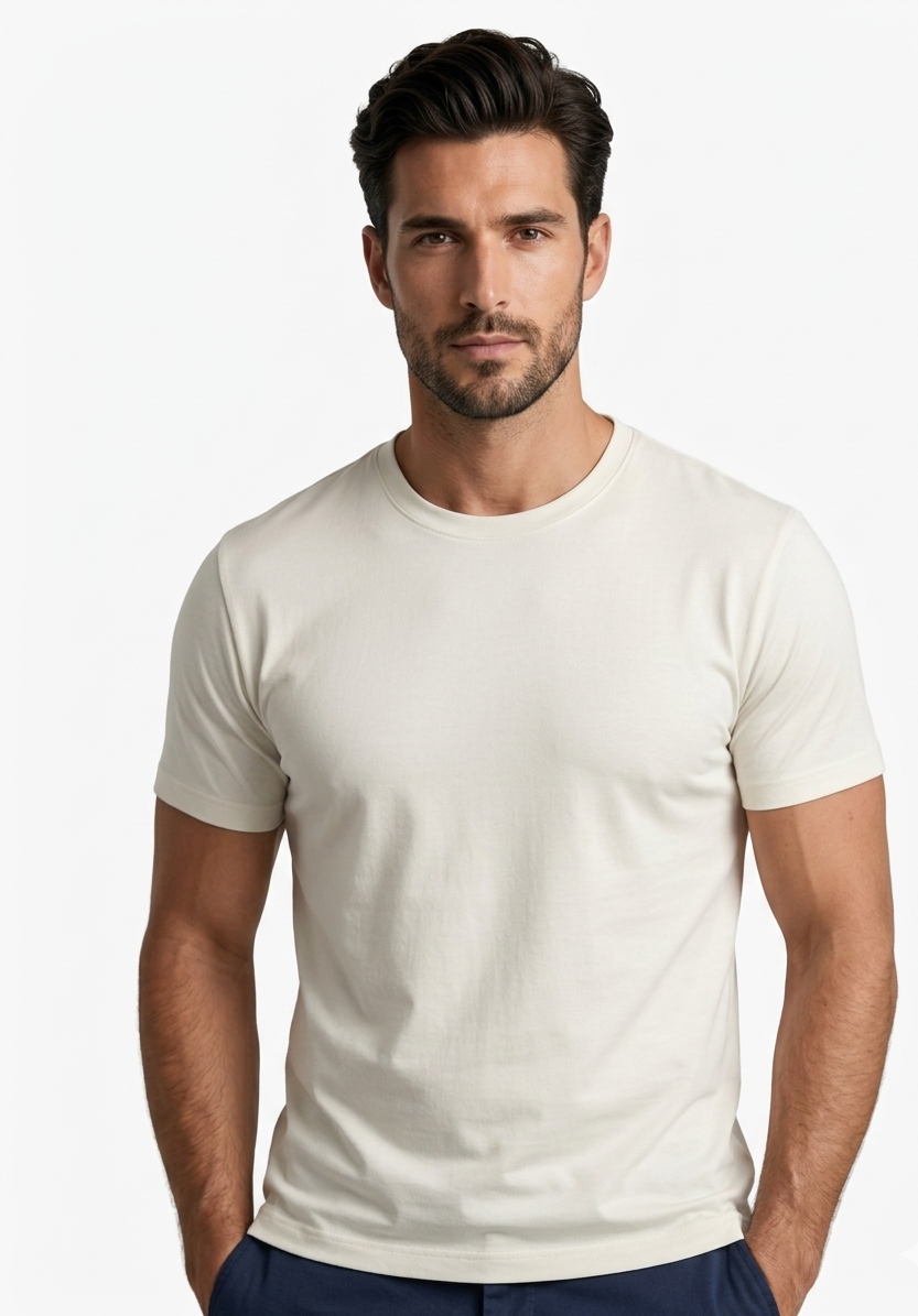 Porter and Ash White Mens T-Shirt