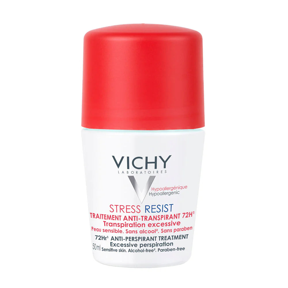 Vichy Deodorant Red 72Hr Stress Resist Roll-On 50ml