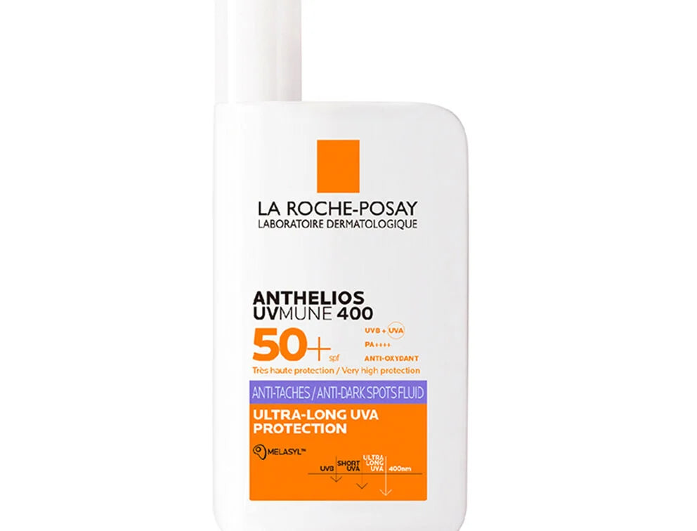 LA ROCHE-POSAY Anthelios سائل مقاوم للبقع الداكنة بعامل حماية SPF50+ 50مل