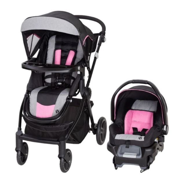 Baby Trend City Clicker Pro Snap Gear® Travel System Pink