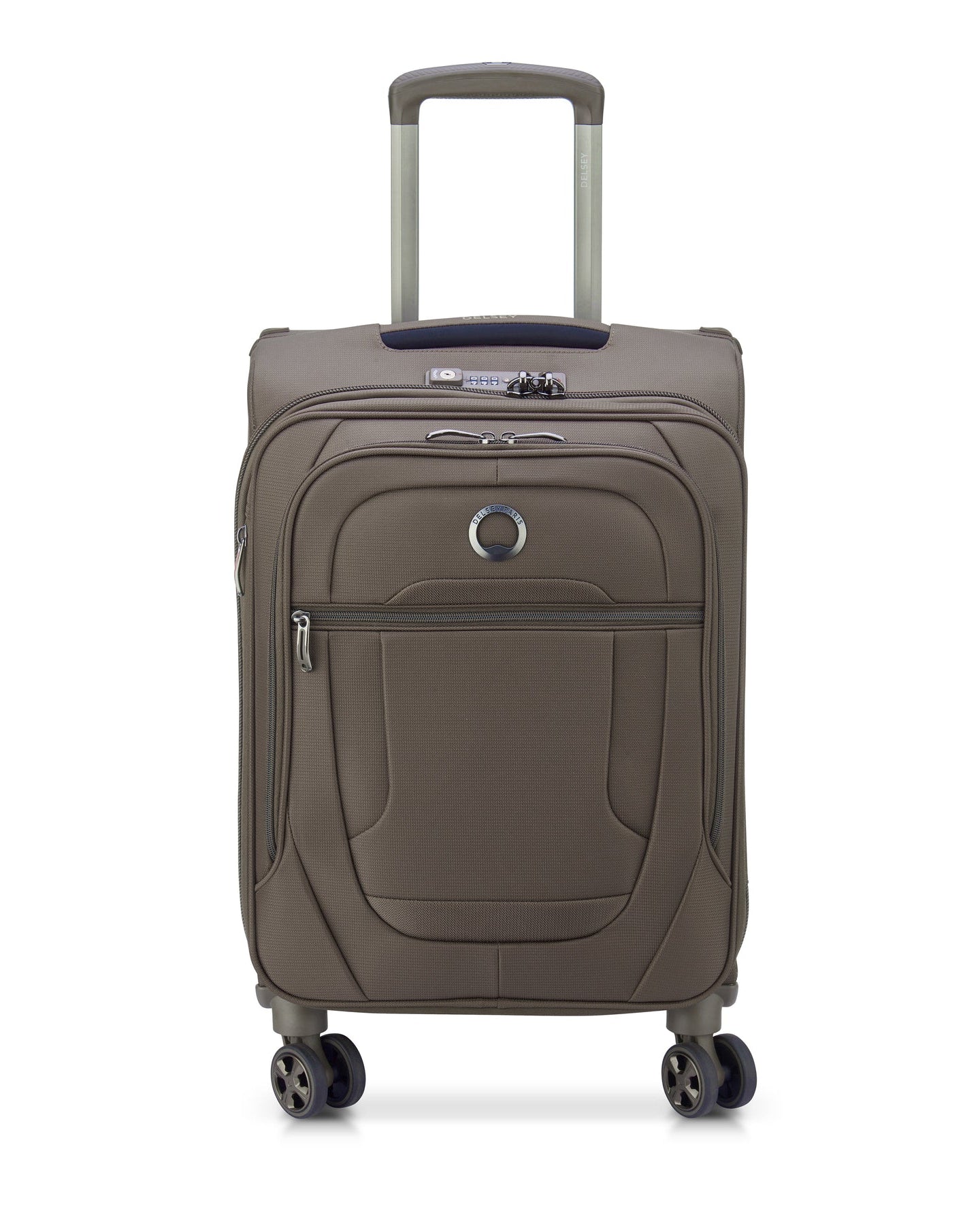 Delsey Paris Dual Density Wheels Removable And Washable lining Trolley Luggage  00-2397801-06-0R