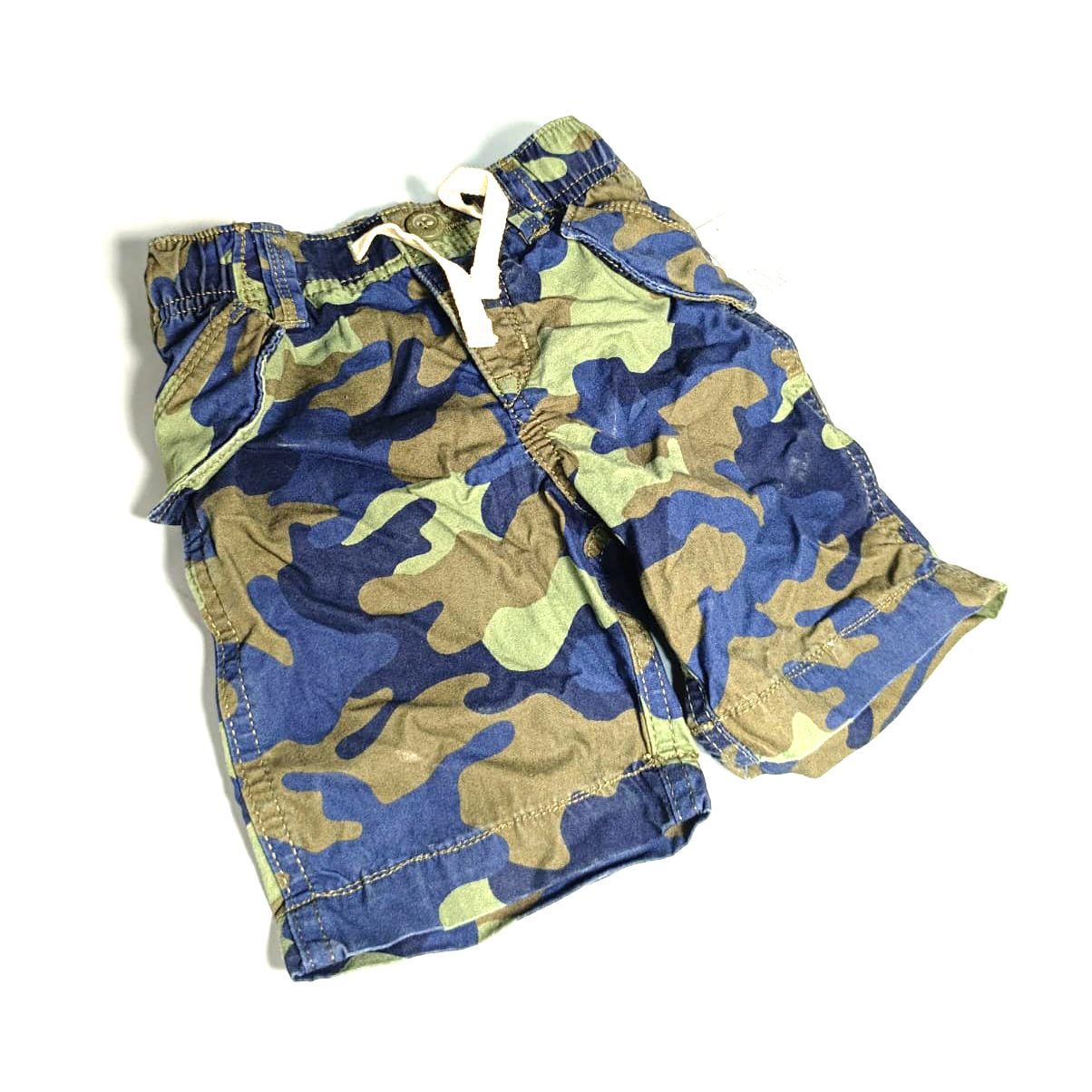 Boys Camouflage Cargo Shorts - Size: 2 Years