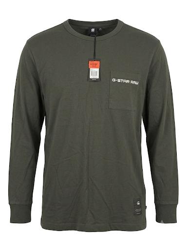 GSTAR raw full sleeve dark olive  green full sleeve mens
