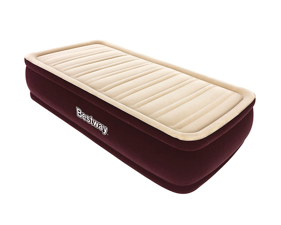 Bestway Inflatable Mattress Comfort Cell Tech Single Air Bed With Built-in Pump, 67492