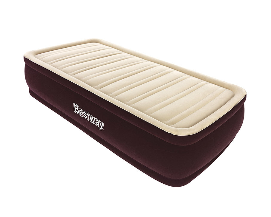 Bestway Inflatable Mattress Comfort Cell Tech Single Air Bed With Built-in Pump, 67492