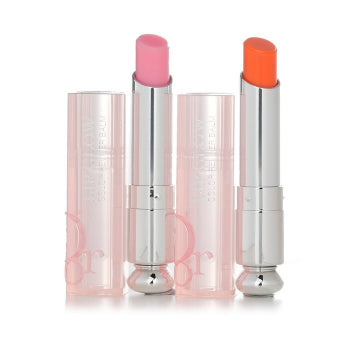 Christian Dior Christian Dior Addict Lip Glow Duo Set 2pcs(Shades 001 & 004)