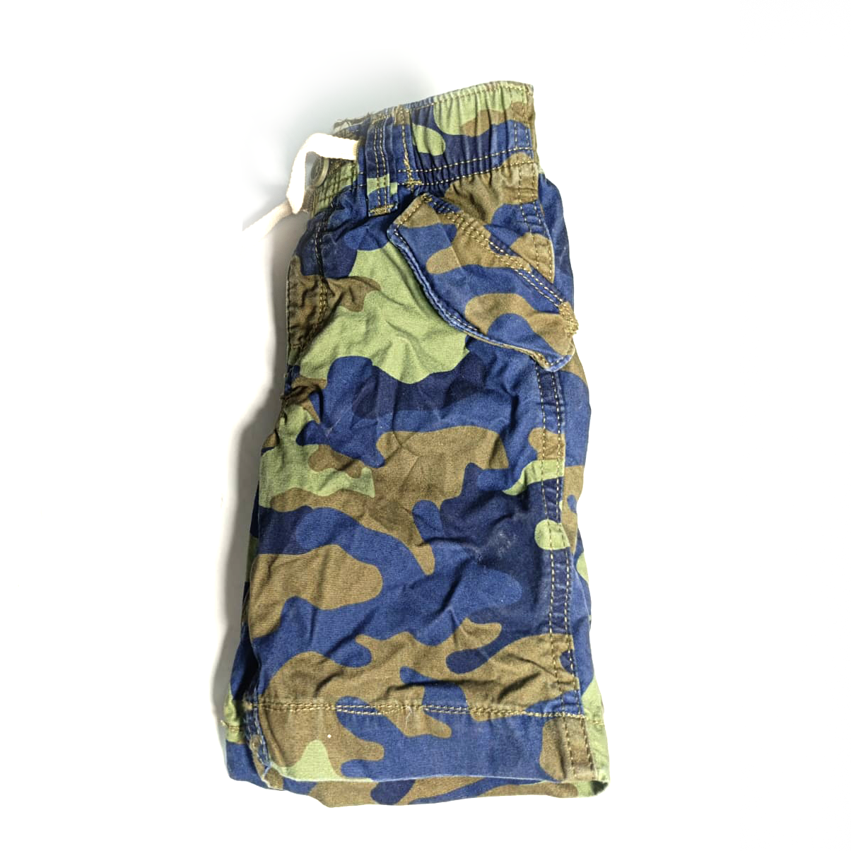 Boys Camouflage Cargo Shorts - Size: 2 Years