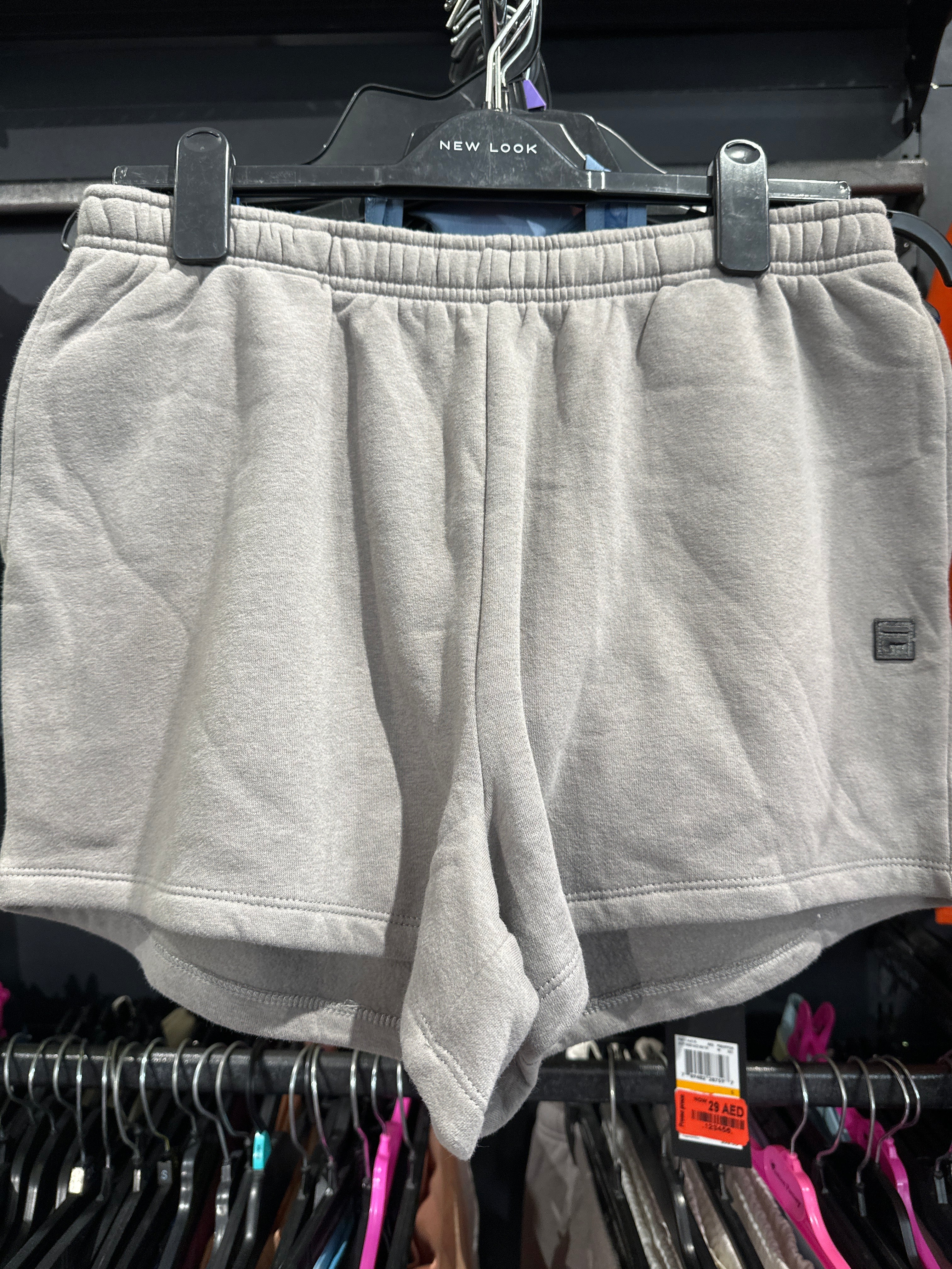 FILA WOMEN DIARA HIGH RISE SHORT GRAY