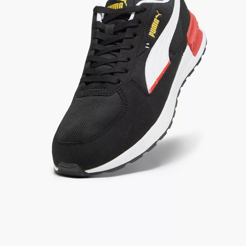 Puma Graviton B&W Yellow Sizzle Sneakers - (380738-40)