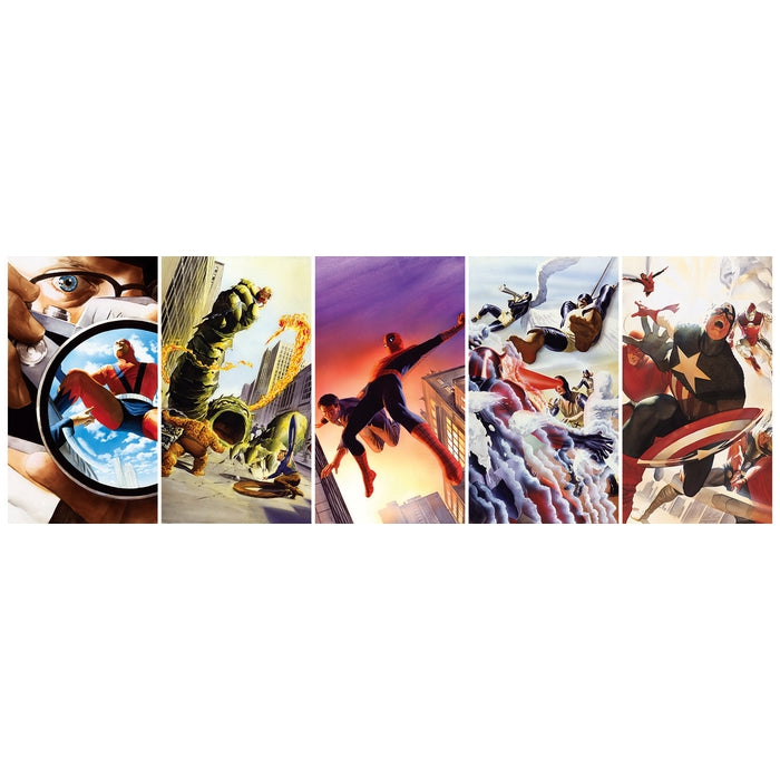 Marvel 1000-Piece Jigsaw Puzzle for Adults – Superhero Collection