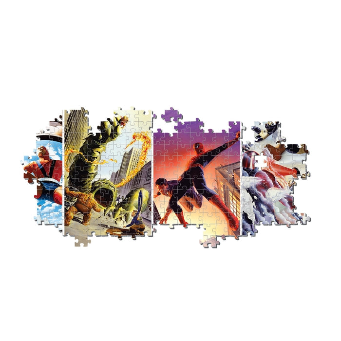 Marvel 1000-Piece Jigsaw Puzzle for Adults – Superhero Collection