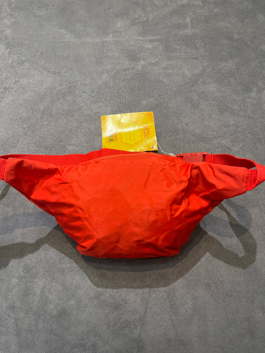Disney Princess Mulan Red & Yellow Canvas Belt Bag / Fanny Pack