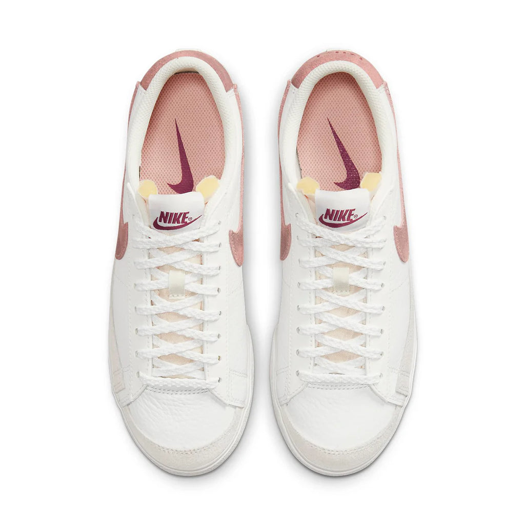Nike Blazer Low Platform 'White Pink' Men's- (DX8947-100)