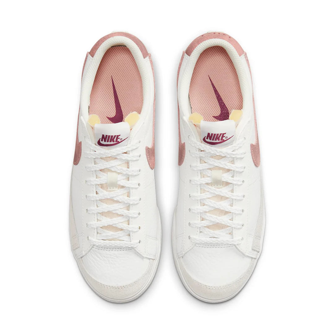 Nike Blazer Low Platform 'White Pink' Men's- (DX8947-100)