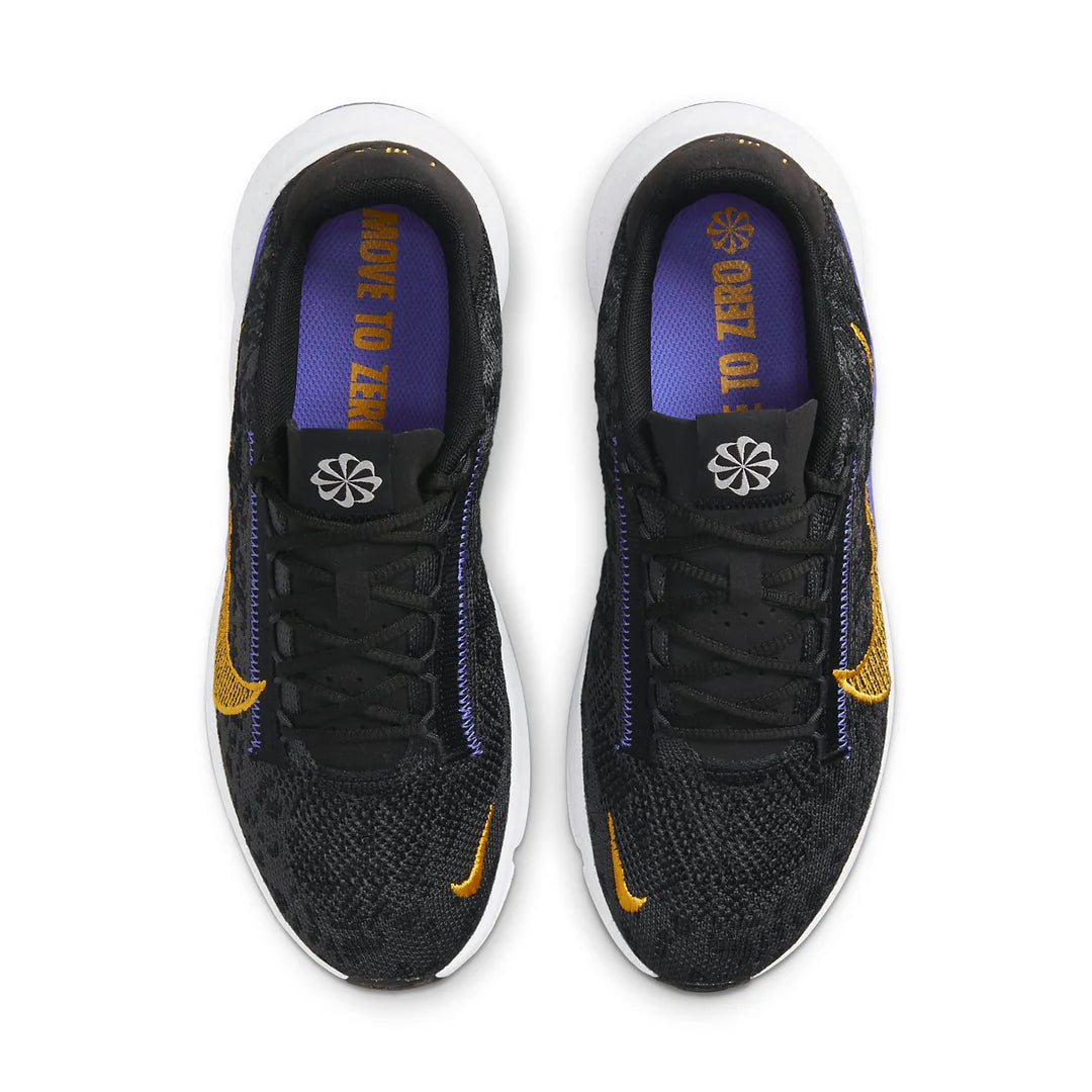 Nike(MEN) SuperRep Go 3 Next Nature Flyknit "أسود أصفر مغرة" - (DQ0305-001)