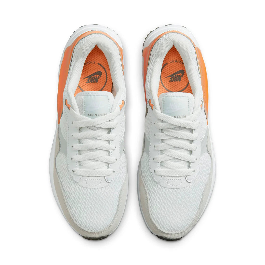 Nike(WMNS) Air Max SYSTM 'White Pure Platinum Orange Trance Flat Pewter